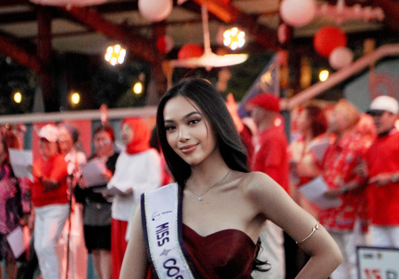 Puteri Indonesia Pariwisata 2025, Salma Ranggita Meriahkan Perayaan Kemerdekaan di Pasar Malam New York dan Jadi Delegasi Indonesia di Markas PBB
